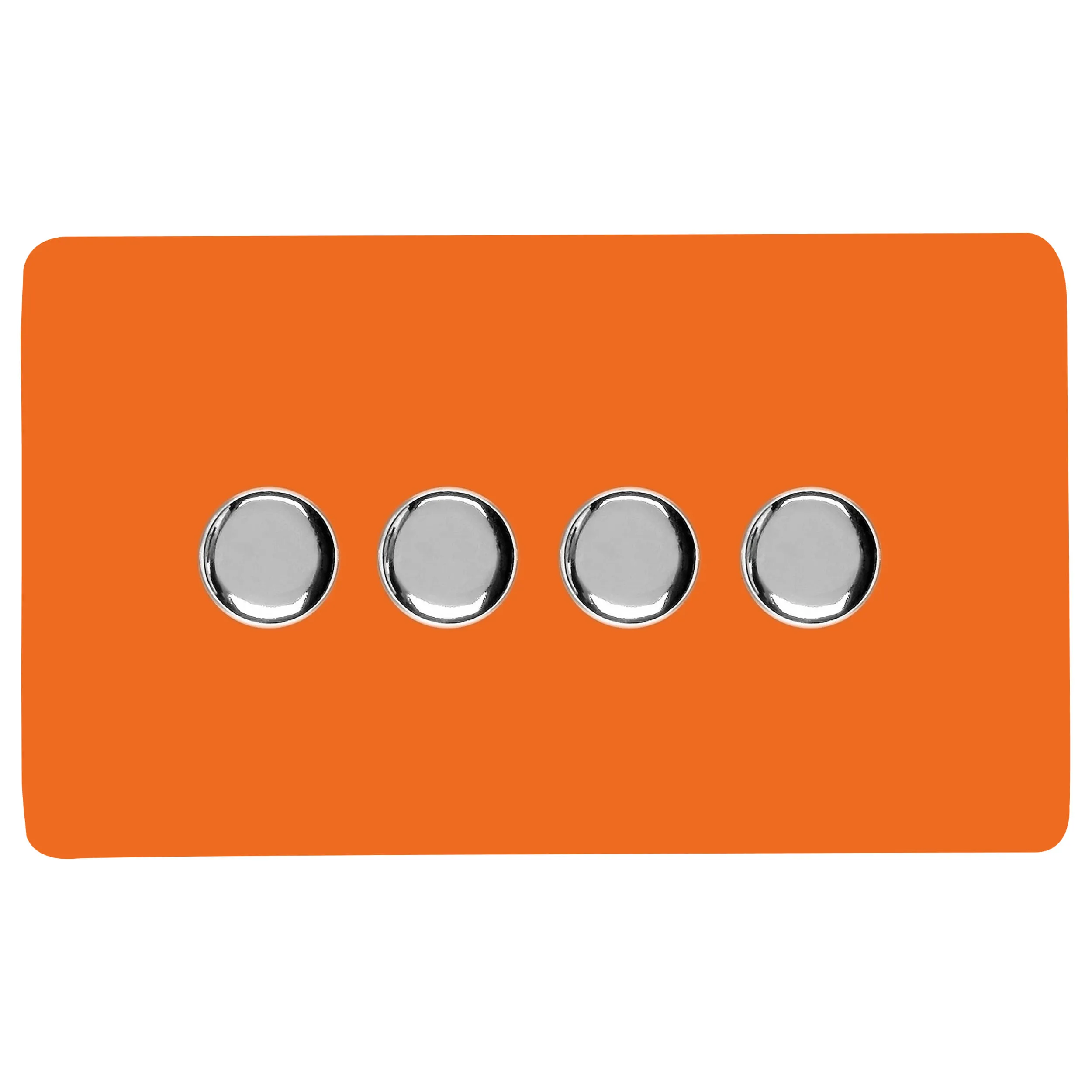 ART-4LDMOR  4 Gang 2 Way LED Dimmer Switch Orange